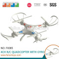 Moins cher blanc 2.4 G 4CH 6 gyroscopique professionnel rc drone avec caméra RTF